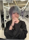 ツインカラー/ケアブリーチ/ダブルカラー/カチモリ/ツインテール