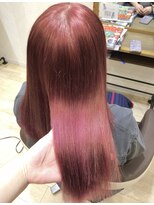 ヴィヴァーク 拝島駅前店(vivarc) 透明感抜群♪ダブルカラーブリーチハイトーンピンク
