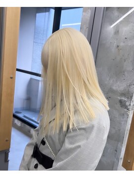 モニカ 原宿店(MONIQA) ブロンドカラー