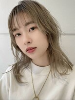 サンド クリア 横浜本店(sand clear)&nbsp;ボブディオリーブベージュ髪質改善縮毛矯正フェイスレイヤー