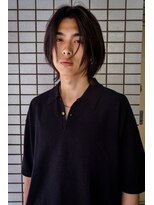 オムデュー(HOMME DEUX) メンズボブ×ブラック