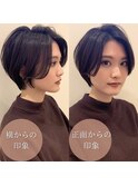 ショートヘアー ショートカット ショート ショートヘア