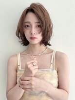 くすみベージュ　マロンベージュ