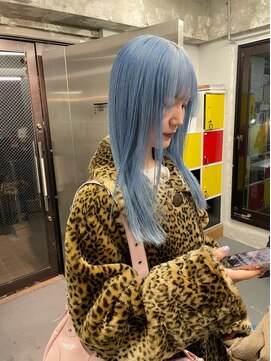 コードプラスリム(CODE+LIM) ペールブルー　ケアブリーチ　ダブルカラー