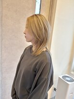 ガレリアエレガンテ 多治見店(GALLARIA Elegante)&nbsp;ミルクティベージュ×レイヤーカット