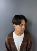 センターパート<理容室>[メンズ/シェービング/床屋/銀座]