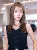 ザクザクレイヤー/大人かわいい20代30代/透明感カラー