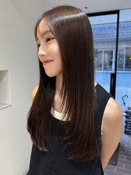 ヘアープレイス ヴィブ(hair place VIVE) 大人可愛いレイヤーデザイン　ブラウンベージュ
