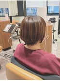 ナチュラルショートボブ