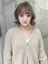 アロ 大阪梅田(alo)&nbsp;【momoa】透明感ミルクティーベージュ《ブリーチ/大阪梅田》