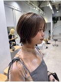 抜け感ボブレイヤー