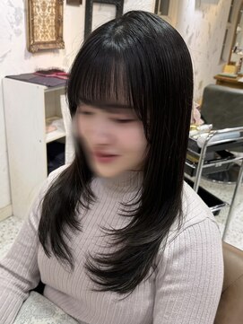 サンバイセライロ 千葉(SAN. by celilo) セミロング*ハッシュレイヤー/千葉駅/MINA