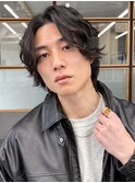 20代30代◎ゆるめツイスパビジネス好印象マッシュ