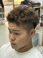 カットハウス パセリ 仏陀(ぶった)パーマ <理容室>/メンズ/バーバー/サロン