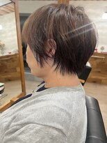フリー(Free)&nbsp;20代30代40代50代似合わせレイヤーカット顔周りカットグレージュ