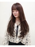 ロングレイヤースタイル