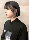 インナーカラーボブ[表参道/原宿/ダブルカラー/ケアブリーチ