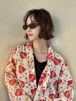 ムーフ(Moof)&nbsp;大人ボブ切りっぱなしボブレイヤーボブ外ハネボブくびれボブ