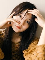 キネン バイ ツリー 宇都宮(kinen by tree)&nbsp;フェイスフレーミングマロンベージュ細目ハイライト韓国風巻き