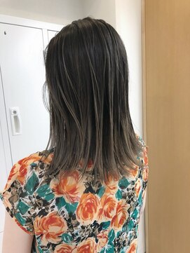 ルッソカルム(Lusso calme) グラデーションカラー グレージュ/30代40代50代