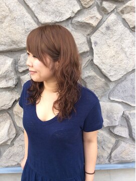 フルール(fleur) 【大人可愛い☆アッシュベージュ耳掛けウェーブ】