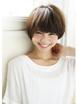 アンアミ オモテサンドウ(Un ami omotesando)&nbsp;【Un ami】《増永剛大》ミルクティーカラー×クラシカルショート