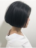 大人かわいい小顔ショートボブ