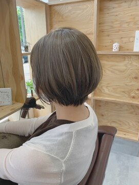 アドラーブル 長岡新保店(adorable) 大人かわいい 【ショートボブ】 20代30代