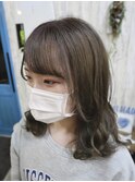 透明感×くすみ感が魅力『マットグレー』