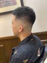 ヒロギンザバーバーショップ 神楽坂店(HIRO GINZA BARBER SHOP)&nbsp;スキンフェード×濡れパン