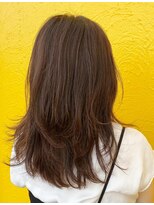 カトレア ストリート店&nbsp;クセをコントロール！乾かすだけで動きのあるレイヤースタイル