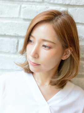 エルサフィロ ヨドヤバシ(el zafiro yodoyabashi) 大人可愛い30代40代50代小顔クールボブ前髪なし