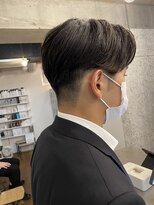 バイフィフス 原宿/表参道(by fifth)&nbsp;ツーブロセンターパート/王道メンズヘア/マッシュ