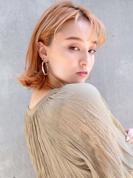 ラフィスヘアーエン 宝塚店(La fith hair enn) 【La fith】 アンティークベージュ×ミディアム