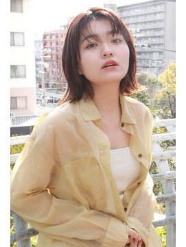 フェリア 池田(FERIA) 【FERIA 池田】ベビーバング*ボブウルフ