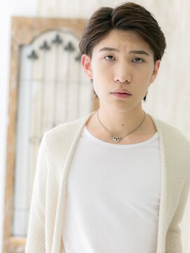 モッズヘア メン 上尾東口店(mod's hair men) ≪mod's men≫好感度！ビジカジマットブラウンショートウルフL