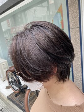 レブル(Re BuLL) ショート、髪質改善カラー