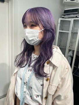 ココ 原宿(KOKO) #大人ガーリー#ダークアッシュ#ミディアムレイヤーカット