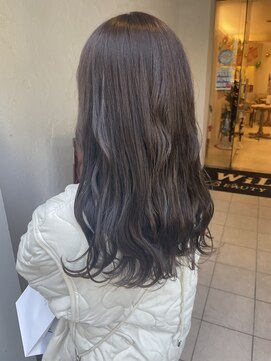 ウィル 京橋店(WiLL) 【WiLL京橋店】朝尾愛花　冬ツヤ髪☆大人ミルクチョコレートラテ
