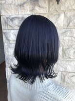 ブランシェ 高蔵寺店(BRANCHE)&nbsp;◆ケアブリーチ◆ブルーブラック【北川】