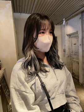 髪質改善と縮毛矯正の専門店 サンティエ(scintiller) インナーベージュカラー