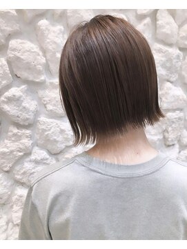 モアナ バイ ヘッドライト大宮店(Moana by HEADLIGHT) Moana【大宮】#ボブ#ブラウン#20代30代40代50代#大人可愛い