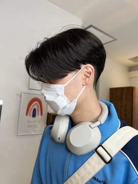 エクリ 麻布十番(equri) ニュアンスパーマセンターパート