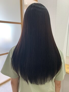 シェイプスサロン ハナレ 辻堂美容室(Shapes salon HANARE) 酸性矯正ロングスタイル