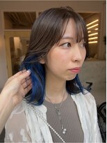 イル(iru)&nbsp;【iru/谷町/上本町】インナーカラー／ピンク