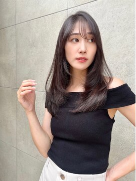 ロンド アンブル 四条烏丸(Lond ambre) さらふわ質感が大人っぽいワンカールスタイル