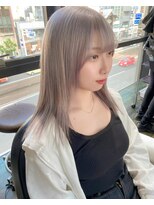 ガルボ ヘアー(garbo hair) ハイトーンホワイトカラー高知美容院10代20代