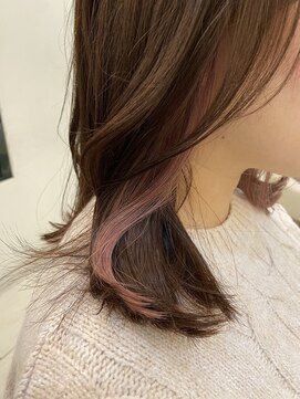 モードケイズブリエ(MODE K's Briller) ブラウンベース・インナーピンク