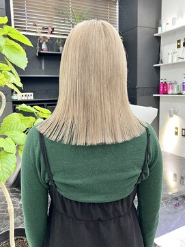 チュダック(ChuDuck) 韓国風《ミルクティー》ハイトーン/ケアブリーチ/ダブルカラー