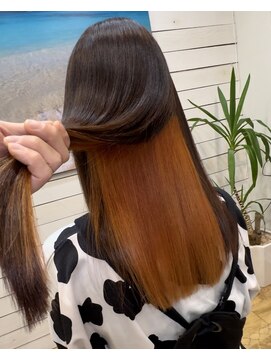 ラニハナクドウ(lanihana.kudo) +＊～縮毛矯正×ロング【推しの色になる】～＊+